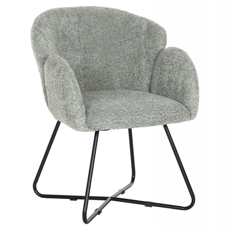 ΠΟΛΥΘΡΟΝΑ HARNIS HM9603.05 ΦΥΣΤΙΚΙ ΜΠΟΥΚΛΕ-ΜΑΥΡΑ ΜΕΤΑΛ.ΠΟΔΙΑ ΧΙΑΣΤΙ 82x62x72Υεκ