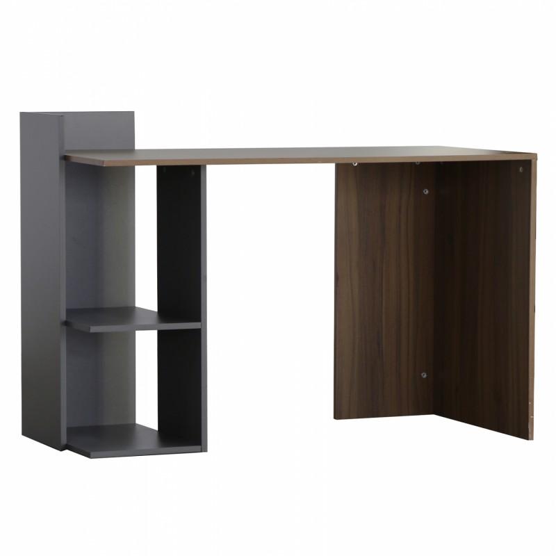 ΓΡΑΦΕΙΟ ΜΕΛΑΜΙΝΗΣ HM8994.01 ΚΑΡΥΔΙ ΓΚΡΙ 112x55x85Y εκ.