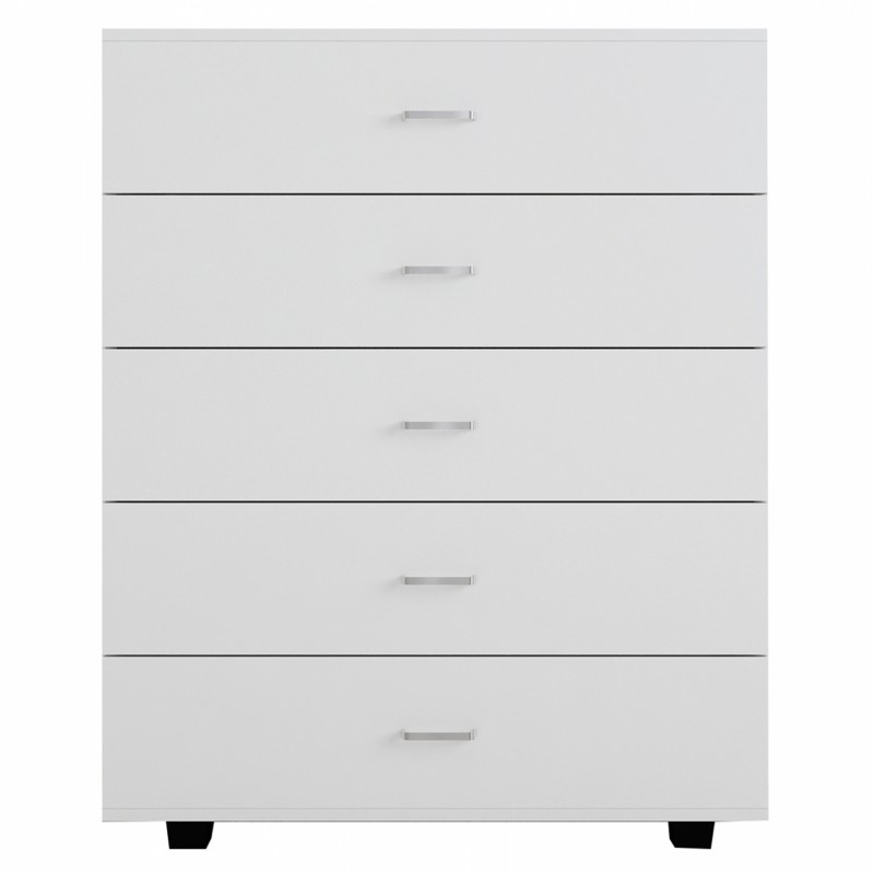 ΣΥΡΤΑΡΙΕΡΑ ΜΕΛΑΜΙΝΗΣ ME 5 ΣΥΡΤΑΡΙΑ ΛΕΥΚΗ HM8995.03 80Χ40Χ100 εκ.