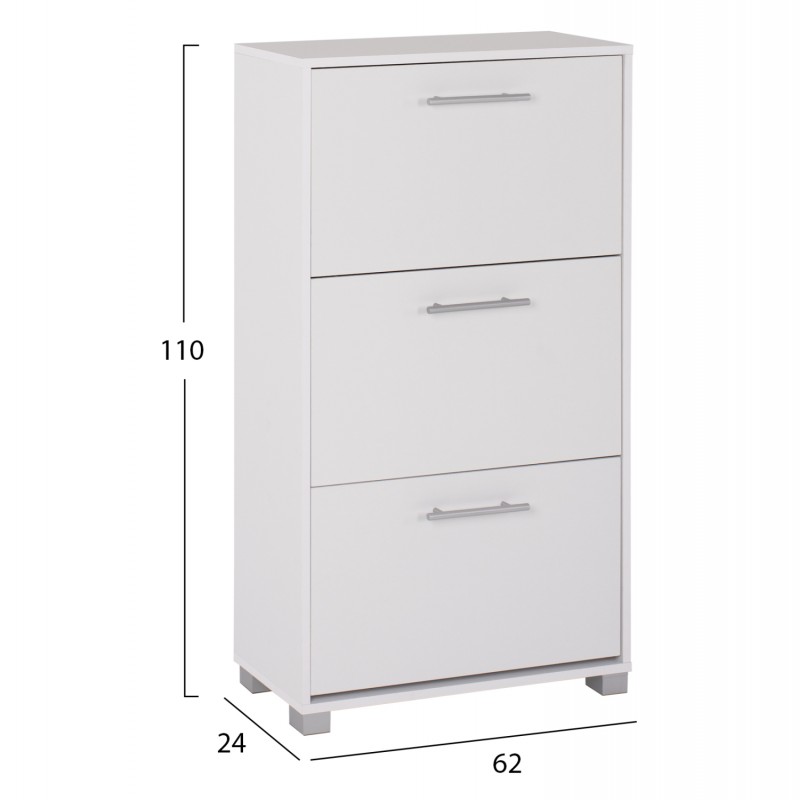 ΠΑΠΟΥΤΣΟΘΗΚΗ DAVINA ΜΕΛΑΜΙΝΗΣ 3ΘΕΣΕΩΝ HM2221.05 ΛΕΥΚΗ 62Χ24Χ110Υ εκ. ΠΑΠΟΥΤΣΟΘΗΚΗ DAVINA ΜΕΛΑΜΙΝΗΣ 3ΘΕΣΕΩΝ HM2221.05 ΛΕΥΚΗ 62Χ24Χ110Υ εκ.