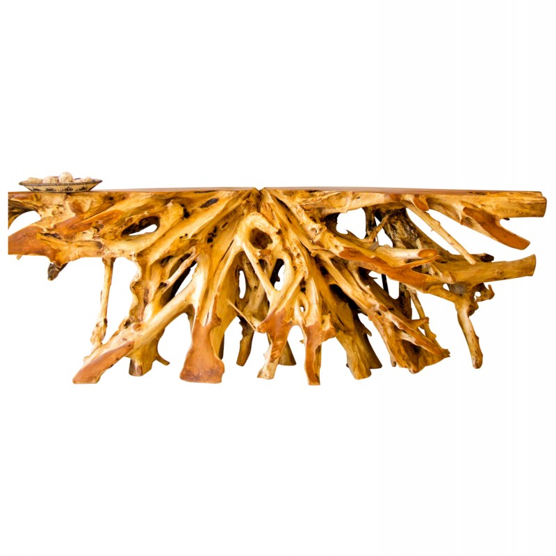 ΚΟΝΣΟΛΑ HM9369 ΑΠΟ ΜΑΣΙΦ ΞΥΛΟ ΤΙΚ ΦΥΣΙΚΟ 150Χ40Χ70 EK.