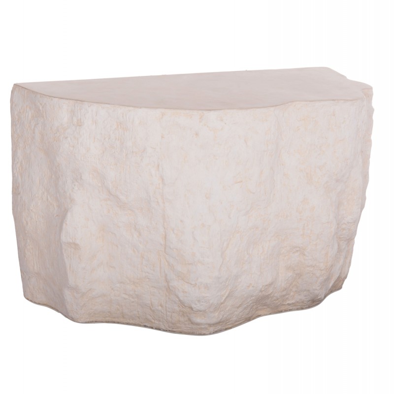 ΚΟΝΣΟΛΑ INTERON HM18152.02 FIBER CEMENT ΣΕ ΛΕΥΚΟ--120x50x71Υεκ.