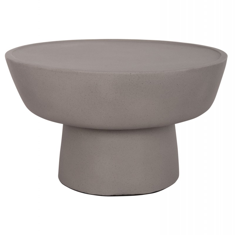 ΤΡΑΠΕΖΙ ΣΑΛΟΝΙΟΥ PIRSON HM18155.03 FIBER CEMENT ΣΕ ΓΚΡΙ--Φ60x36Υεκ.