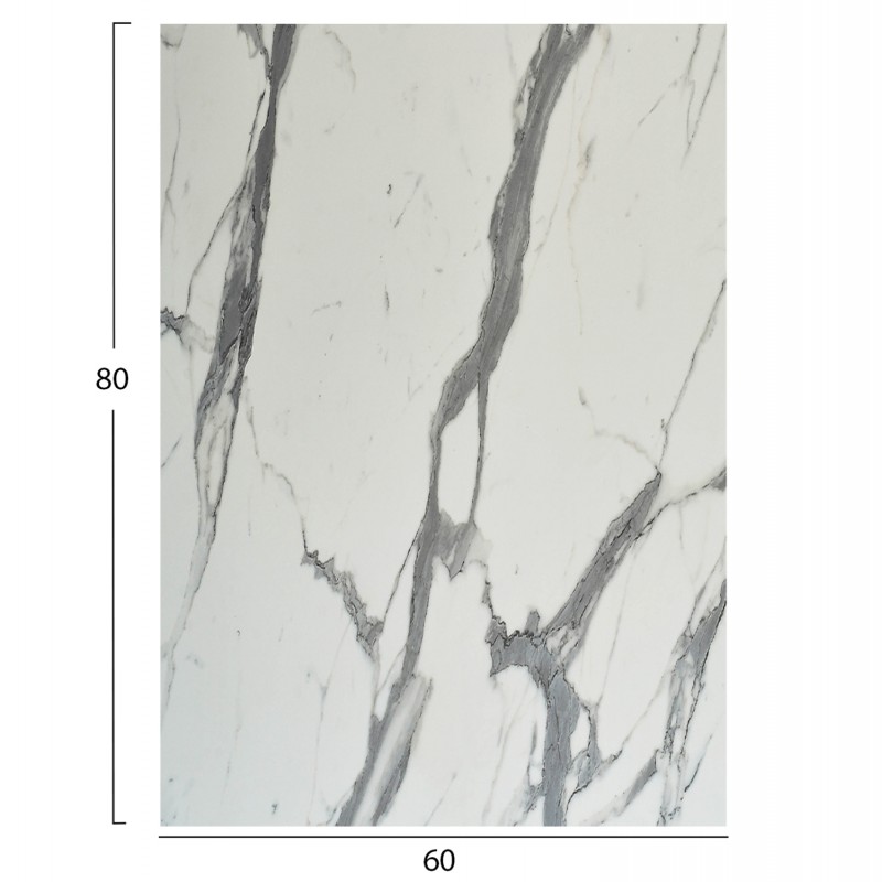 ΕΠΙΦΑΝΕΙΑ ΤΡΑΠΕΖΙΟΥ HPL ΟΡΘΟΓΩΝΙΑ HM6350.31 ΛΕΥΚΟ ΜΑΡΜΑΡΟ 60x80εκ.