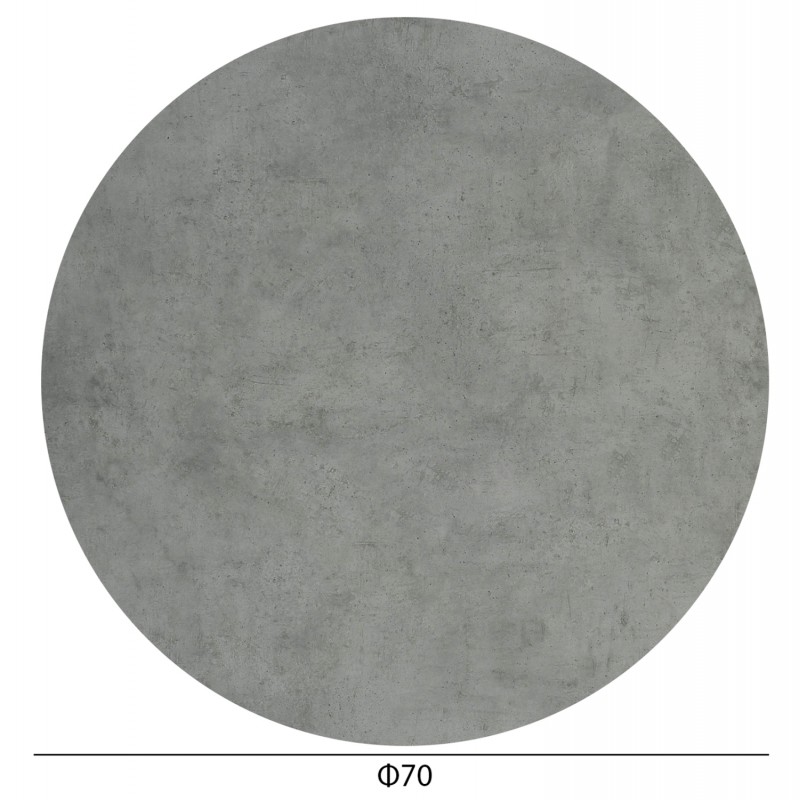 ΕΠΙΦΑΝΕΙΑ ΤΡΑΠΕΖΙΟΥ HPL ΣΤΡΟΓΓΥΛΗ HM5842.32 CEMENT Φ70εκ.