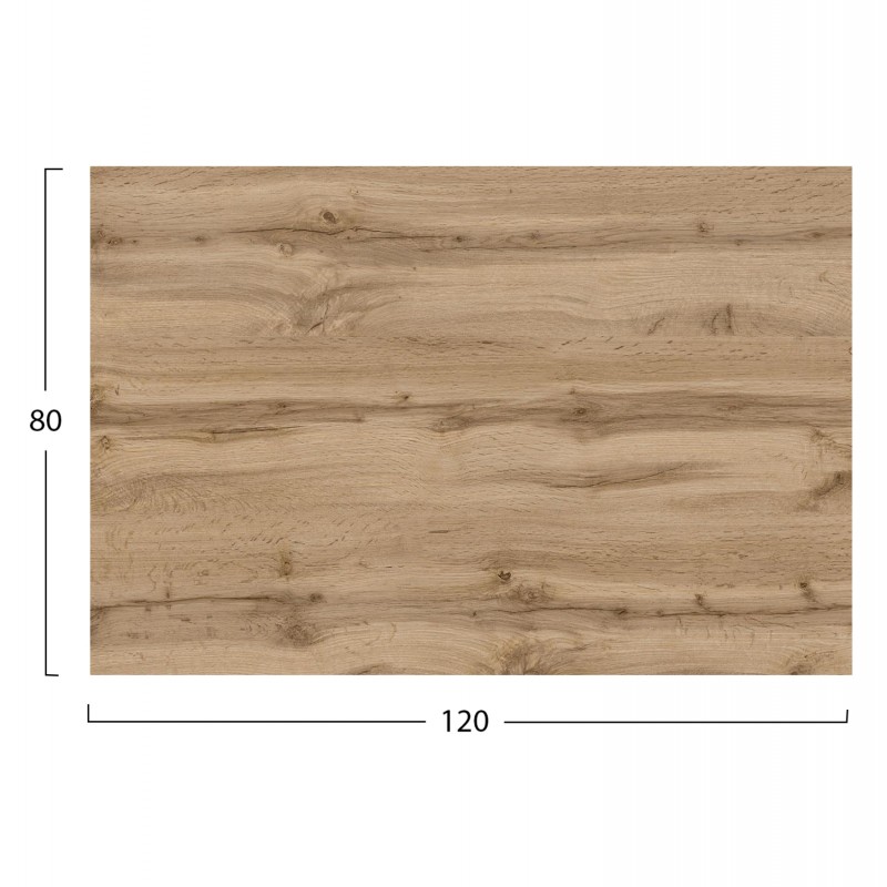 ΕΠΙΦΑΝΕΙΑ ΤΡΑΠΕΖΙΟΥ HPL ΟΡΘΟΓΩΝΙΑ HM5840.36 SONAMA OAK 120x80εκ.