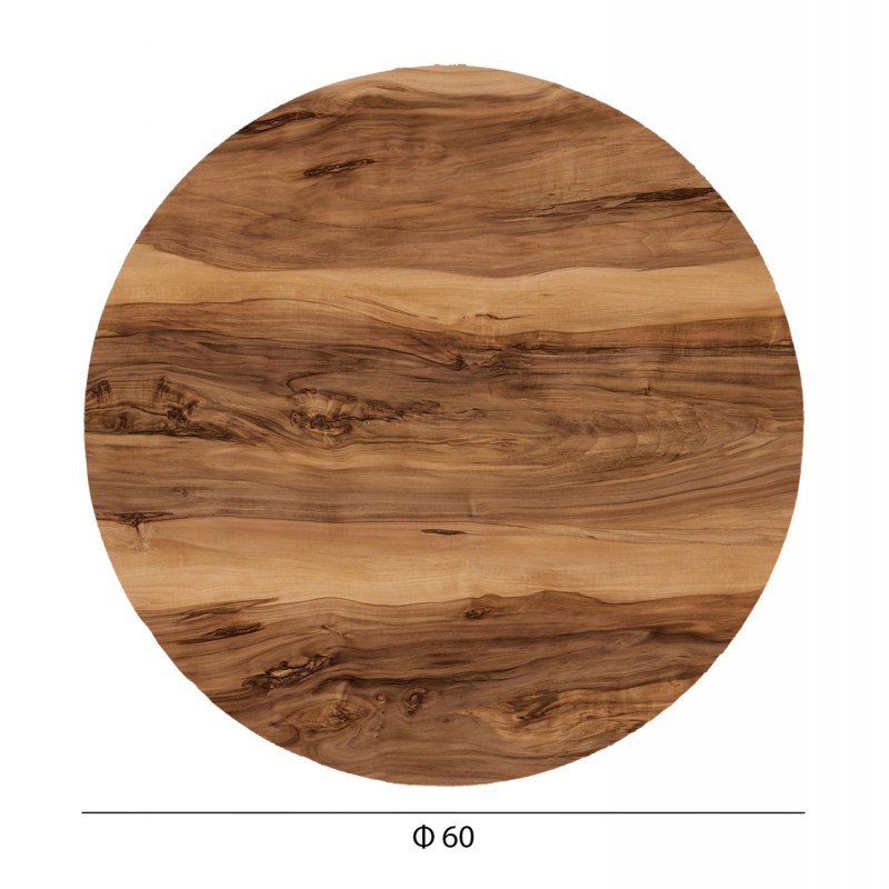 ΕΠΙΦΑΝΕΙΑ ΤΡΑΠΕΖΙΟΥ HPL ΣΤΡΟΓΓΥΛΗ HM5841.30 INDIAN SHESHAM Φ60εκ.