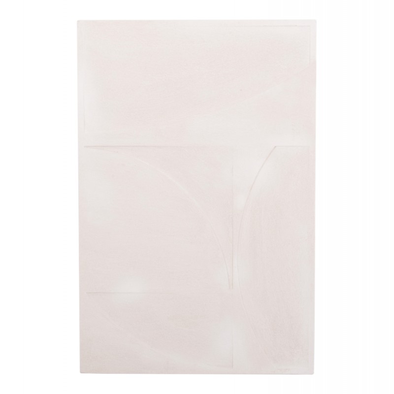 ΠΙΝΑΚΑΣ ΣΕΙΡΑ SANTORINI HM4506 MDF ΣΕ ΥΠΟΛΕΥΚΟ ΧΡΩΜΑ 80x4(πάχος)x120Υεκ.