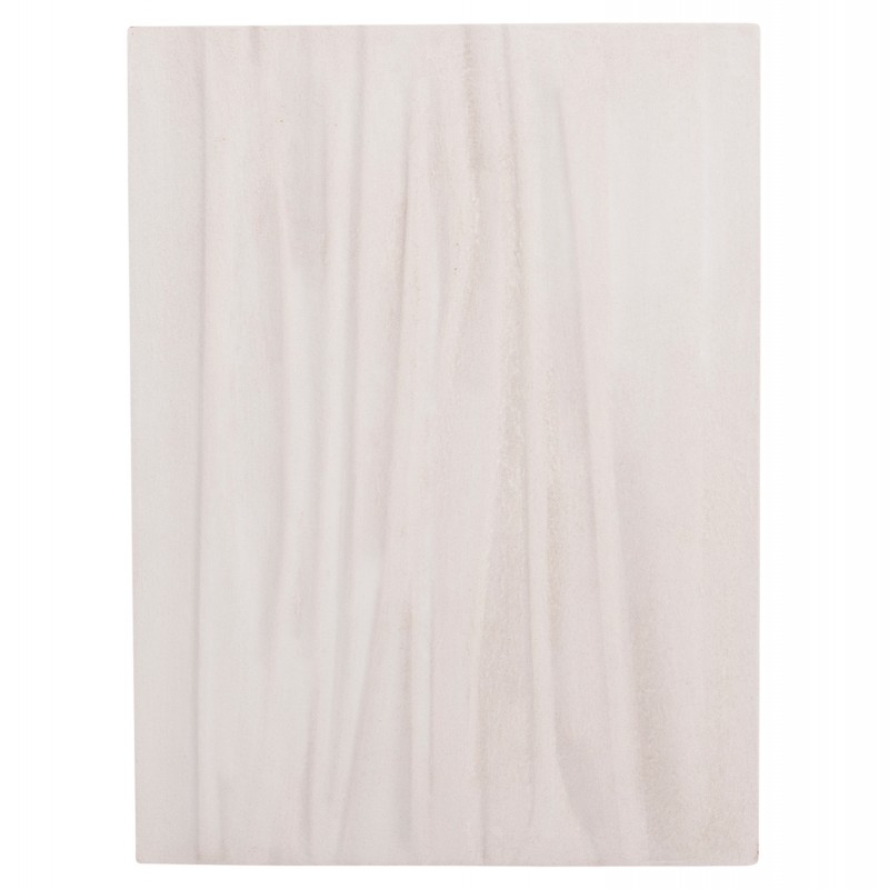 ΠΙΝΑΚΑΣ ΟΡΘΟΓΩΝΙΟΣ ΣΕΙΡΑ SANTORINI HM4518 MDF ΣΕ ΥΠΟΛΕΥΚΟ ΧΡΩΜΑ 60x4(πάχος)x80Υεκ.