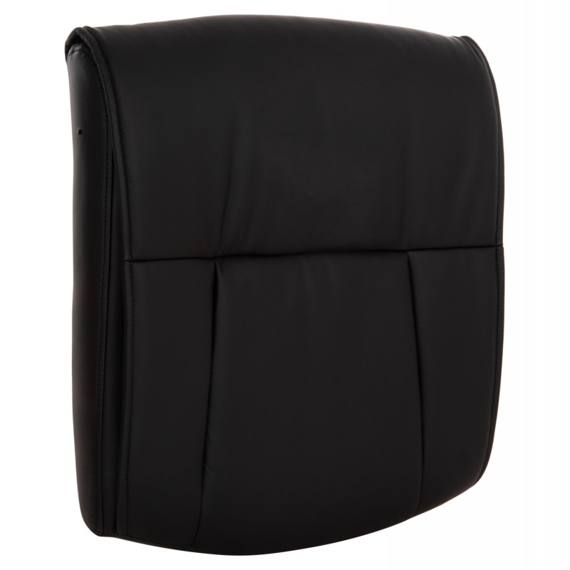 ΑΝΤΑΛΛΑΚΤΙΚO ΚΑΘΙΣΜΑ ΓΙΑ ΚΑΡΕΚΛΑ ΓΡΑΦΕΙΟΥ HM1106.01 ΜΑΥΡΟ PU 52x9x54εκ.