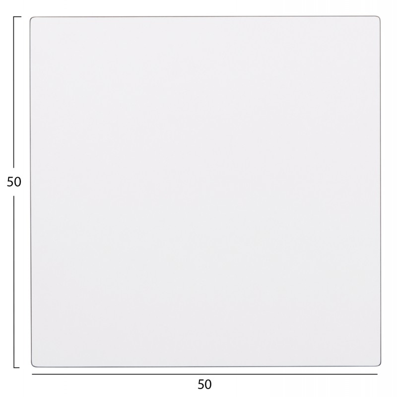 EΠΙΦΑΝΕΙΑ ΤΡΑΠΕΖΙΟΥ HPL ΤΕΤΡΑΓΩΝΗ ΛΕΥΚΗ COMPACT 1050 50X50X1.5εκ.