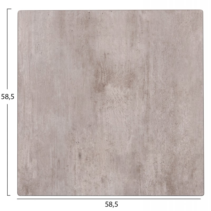 ΕΠΙΦΑΝΕΙΑ ΤΡΑΠΕΖΙΟΥ HPL ΤΕΤΡΑΓΩΝΗ CEMENT COMPACT 5120 58.5X58.5X1.5εκ.