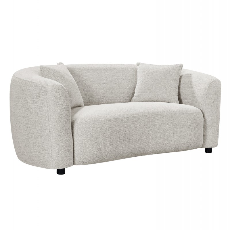 ΚΑΝΑΠΕΣ 2-ΘΕΣΙΟΣ NORD HM3322.02 ΑΝΟΙΧΤΟ ΜΠΕΖ ΥΦΑΣΜΑ 170x91x75Υεκ.