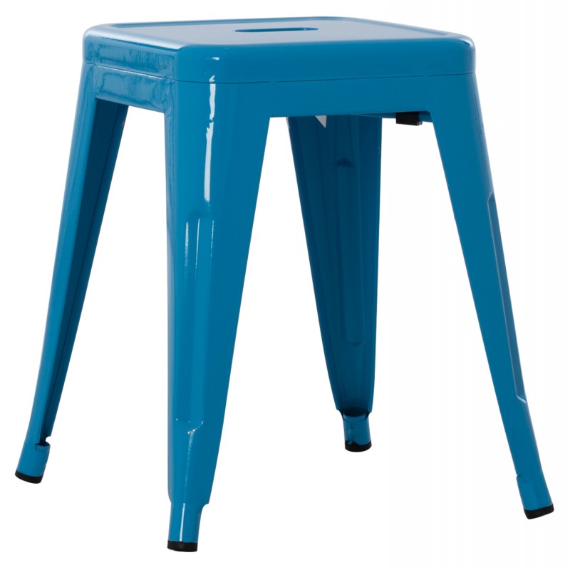 ΣΚΑΜΠΟ ΜΕΤΑΛΛΙΚΟ MELITA HM0096.48 ΣΕ ΜΠΛΕ ΧΡΩΜΑ 39x39x46Υεκ.