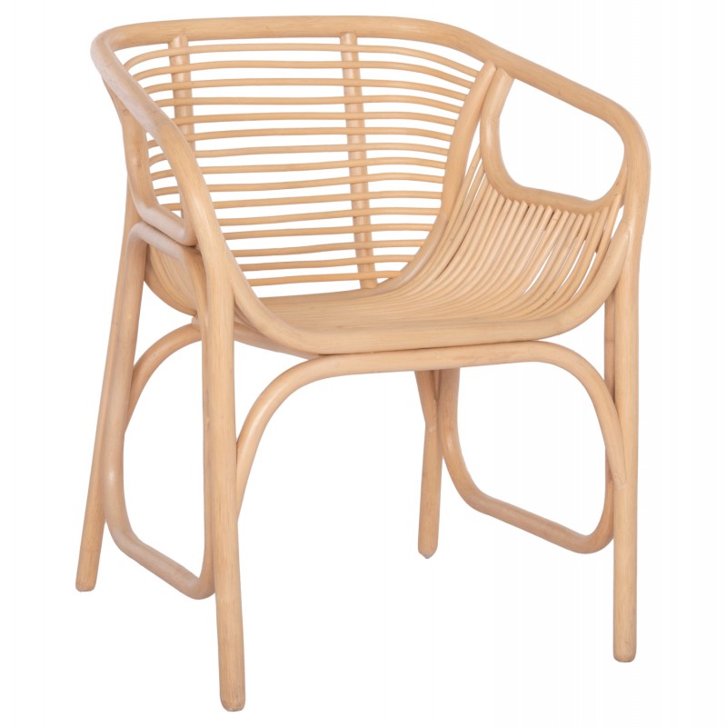 ΠΟΛΥΘΡΟΝΑ MEL HM9954.01 ΦΥΣΙΚΟ RATTAN 62x57,5x79,5Υεκ.