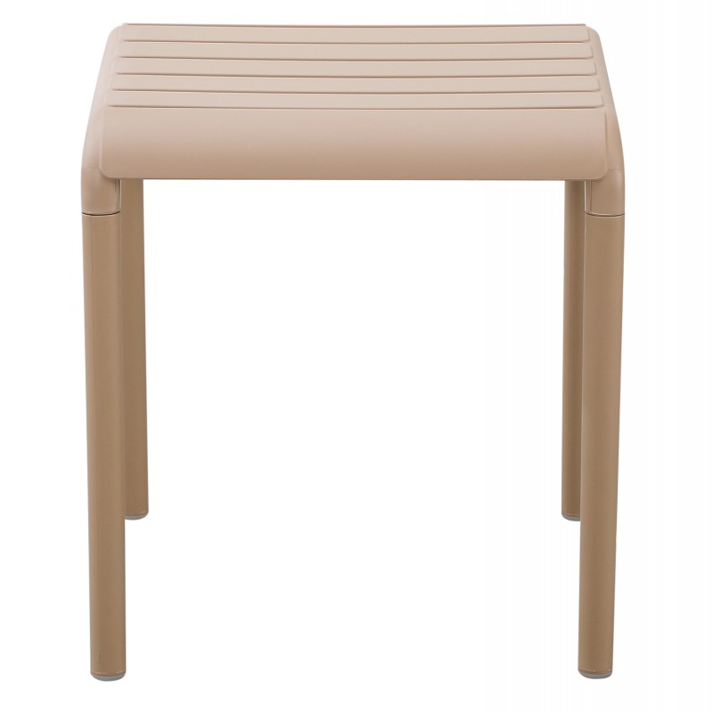 ΤΡΑΠΕΖΑΚΙ ΤΕΤΡΑΓΩΝΟ KORVER HM6335.04 ΠΟΛΥΠΡΟΠΥΛΕΝΙΟ ΣΕ ΚΑΠΟΥΤΣΙΝΟ 45x45x48Υεκ.