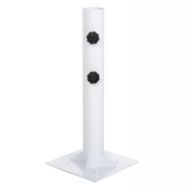 ΒΑΣΗ ΟΜΠΡΕΛΑΣ 60mm x 45εκ ΜΕΤΑΛΛΙΚΗ ΣΤΑΘΕΡΗ ΓΙΑ ΚΟΡΜΟ ΕΩΣ Φ60 HM6011