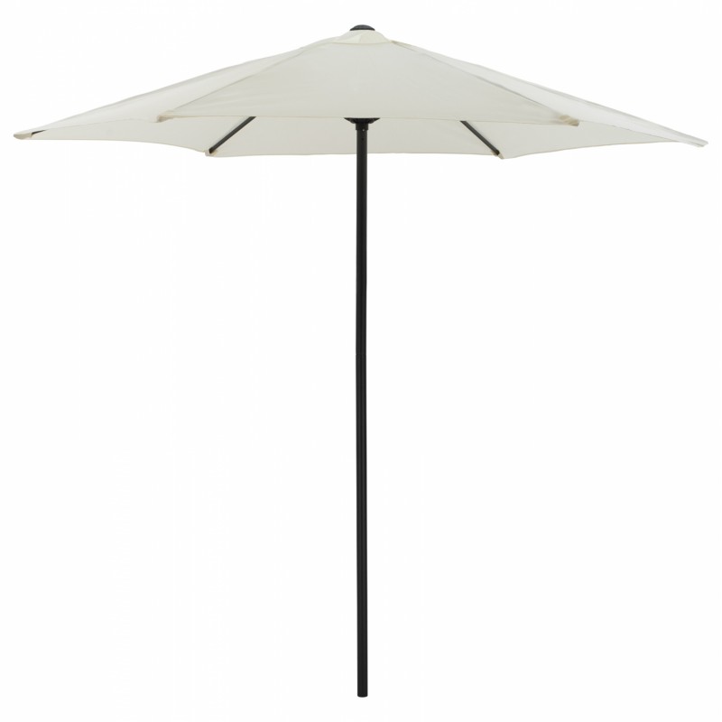 ΟΜΠΡΕΛΑ ΑΛΟΥΜΙΝΙΟΥ ΜΕ 6 ΑΚΤΙΝΕΣ KACEN HM6030.02 ΜΠΕΖ ΓΚΡΙ Φ250x236 εκ.