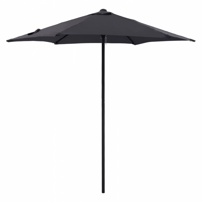 ΟΜΠΡΕΛΑ ΑΛΟΥΜΙΝΙΟΥ KACEN 2.50Μ ΜΕ 6 ΑΚΤΙΝΕΣ ΓΚΡΙ ΠΑΝΙ HM6030.10