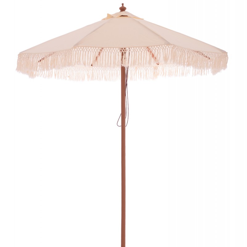 ΟΜΠΡΕΛΑ ΕΠΑΓΓΕΛΜΑΤΙΚΗ WAGNER ΜΑΚΡΑΜΕ ΚΡΟΣΙ ΜΠΕΖ ΜΕ ΞΥΛΙΝΟ ΣΚΕΛΕΤΟ Φ225X2.50Υm HM5777.01