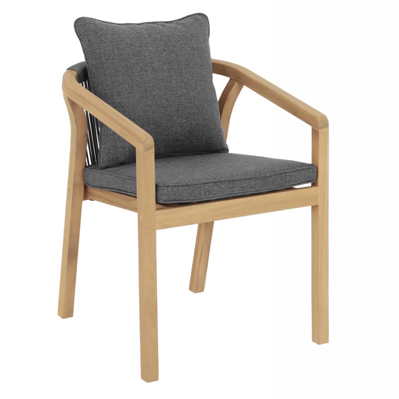 ΠΟΛΥΘΡΟΝΑ CONTREL HM6244.02 ΞΥΛΟ ΑΚΑΚΙΑΣ ΦΥΣΙΚΟ-ΣΧΟΙΝΙ & ΜΑΞΙΛΑΡΙΑ ΓΚΡΙ 61x58x75Υεκ.