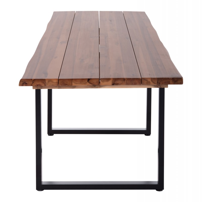 ΤΡΑΠΕΖΙ ΤΡΑΠΕΖΑΡΙΑΣ FRIGGO HM6298.02 ΞΥΛΟ ΑΚΑΚΙΑΣ-2,6εκ πάχος 200x100x76Υεκ.