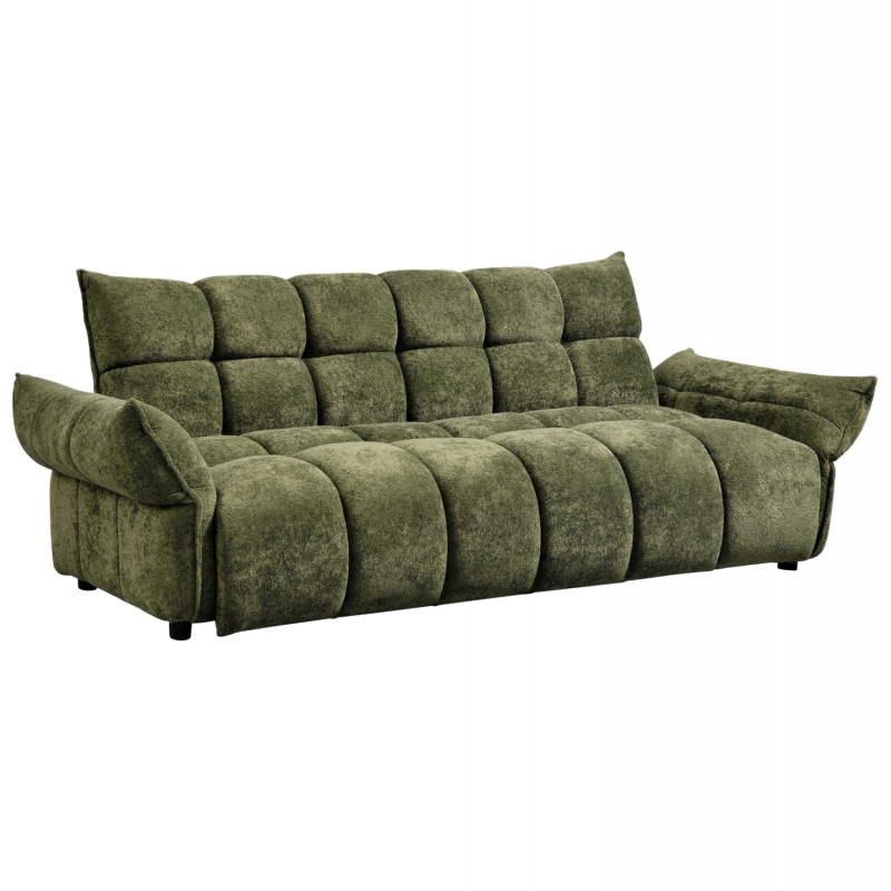 ΚΑΝΑΠΕΣ ΚΡΕΒΑΤΙ MELU HM3314.03 ΠΡΑΣΙΝΟ ΥΦΑΣΜΑ--ΚΑΘΙΣΜΑ POCKET SPRINGS 240-250x90x85Υεκ