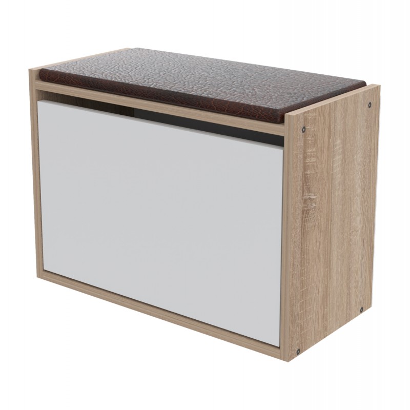 ΠΑΠΟΥΤΣΟΘΗΚΗ ΜΕ ΚΑΘΙΣΜΑ VIDAL HM18190.01 ΜΕΛΑΜΙΝΗ ΣΕ ΣΟΝΑΜΑ-ΛΕΥΚΟ 60x30x45Υεκ. ΠΑΠΟΥΤΣΟΘΗΚΗ ΜΕ ΚΑΘΙΣΜΑ VIDAL HM18190.01 ΜΕΛΑΜΙΝΗ ΣΕ ΣΟΝΑΜΑ-ΛΕΥΚΟ 60x30x45Υεκ.