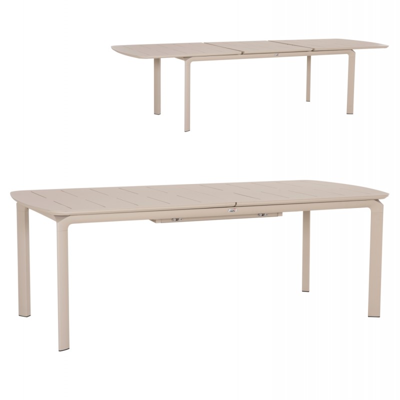 ΤΡΑΠΕΖΙ ΕΠΕΚΤΕΙΝΟΜΕΝΟ SYMPO HM6415.05 ΜΠΕΖ ΑΛΟΥΜΙΝΙΟ 220-300x100x75Υεκ