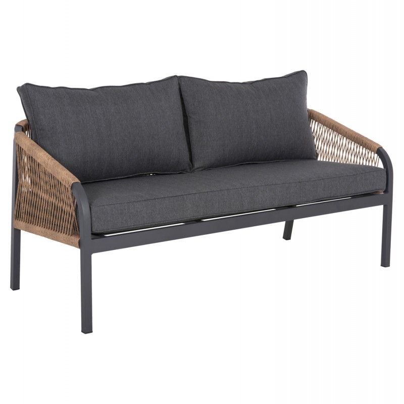 ΚΑΝΑΠΕΣ ΕΞ.ΧΩΡΟΥ 2ΘΕΣΙΟΣ SHAI HM6055.03 ΑΛΟΥΜΙΝΙΟ ΑΝΘΡΑΚΙ-ΣΧΟΙΝΙ-ΑΝΘΡΑΚΙ ΜΑΞΙΛΑΡΙΑ