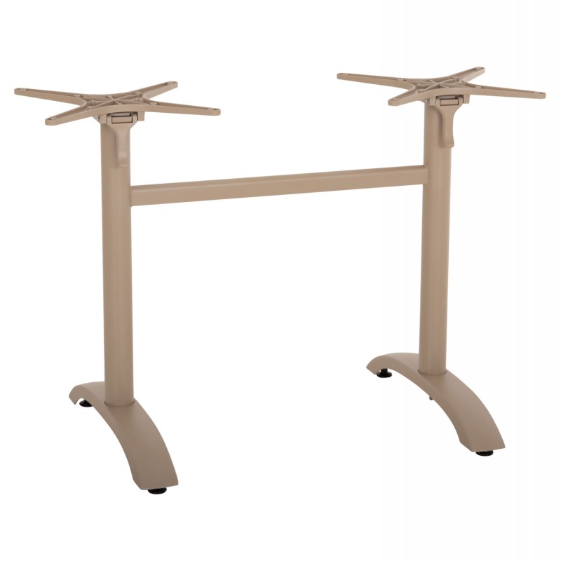 ΒΑΣΗ ΔΙΣΤΗΛΗ ΜΕ ΑΝΑΔΙΠΛΟΥΜΕΝΟΥΣ ΣΤΑΥΡΟΥΣ HM468.25 ΚΑΠΟΥΤΣΙΝΟ ΑΛΟΥΜΙΝΙΟ 104x60x73Υ