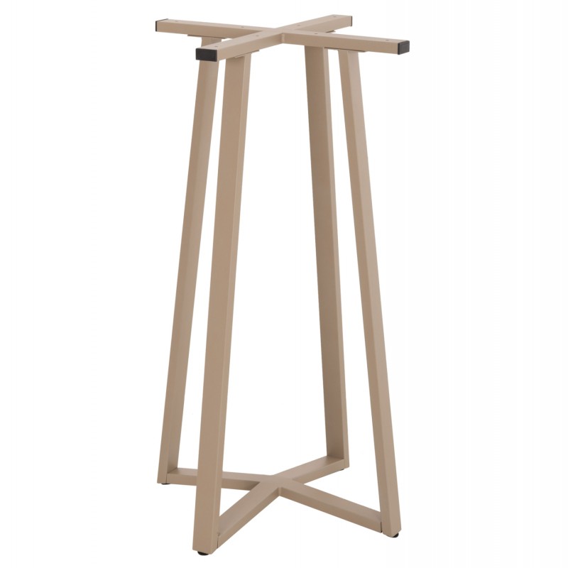 ΒΑΣΗ ΤΡΑΠΕΖΙΟΥ ΜΠΑΡ ΜΕΣΑΙΟΥ ΥΨΟΥΣ HM477.25 ΜΕΤΑΛΛΟ ΚΑΠΟΥΤΣΙΝΟ 50x50x89Υεκ.