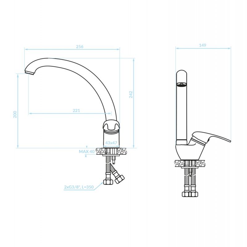 ΜΠΑΤΑΡΙΑ ΚΟΥΖΙΝΑΣ ΠΑΓΚΟΥ HM4868.02 ΜΕΣΑΙΟ ΥΨΟΣ-ΜΠΕΖ--25.6x14.9x24.2Υεκ