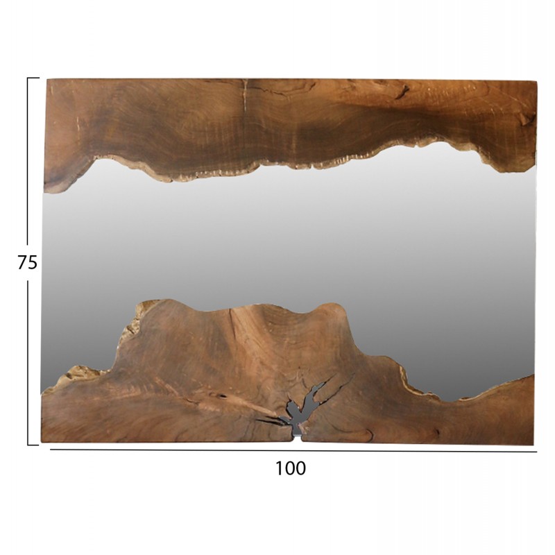 ΚΑΘΡΕΠΤΗΣ HM9364 ΑΠΟ ΜΑΣΙΦ ΞΥΛΟ ΤΙΚ ΦΥΣΙΚΟ 100X75ΕΚ.