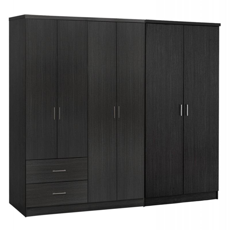 ΝΤΟΥΛΑΠΑ 6ΦΥΛΛΗ BLAKELY HM21235.01 ΜΕΛΑΜΙΝΗ ΧΡΩΜΑ ZEBRANO 201x43x181Υεκ