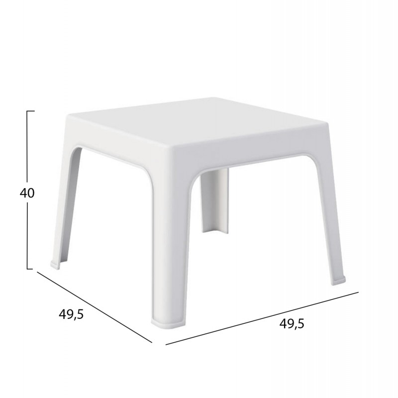 ΣΕΤ LOUNGE 3ΤΜΧ SLEEK HM21274.01 ΛΕΥΚΟ ΠΟΛΥΠΡΟΠΥΛΕΝΙΟ