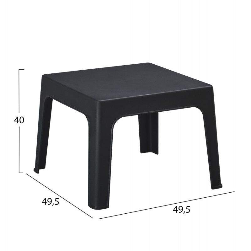 ΣΕΤ LOUNGE 3ΤΜΧ SLEEK HM21274.02 ΜΑΥΡΟ ΠΟΛΥΠΡΟΠΥΛΕΝΙΟ