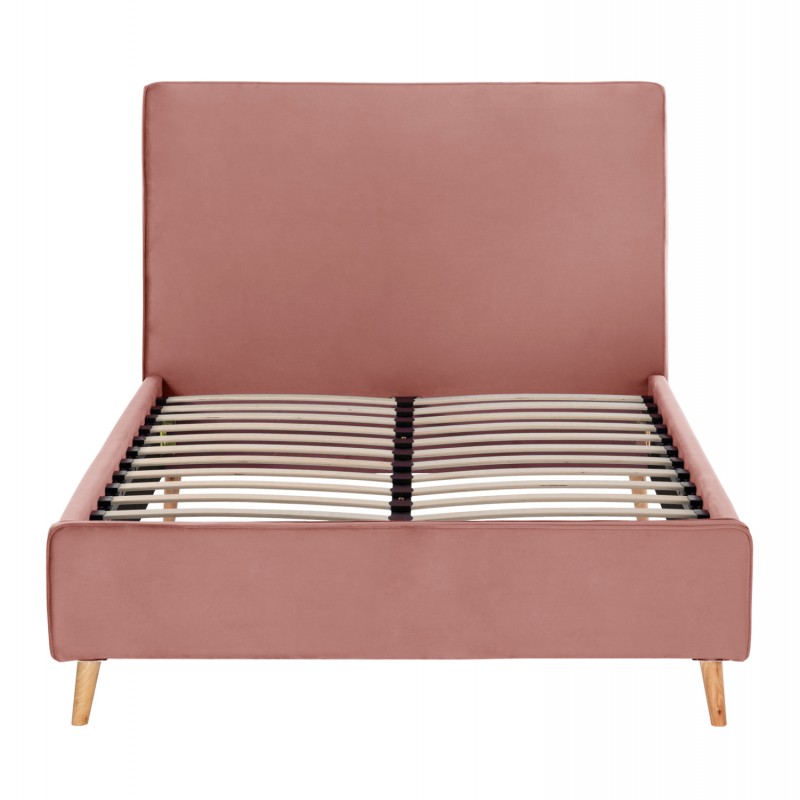 ΚΡΕΒΑΤΙ ΜΕ ΣΤΡΩΜΑ MAYLIN HM21281.01 ΣΑΠΙΟ ΜΗΛΟ ΒΕΛΟΥΔΟ--ΓΙΑ 120x200εκ