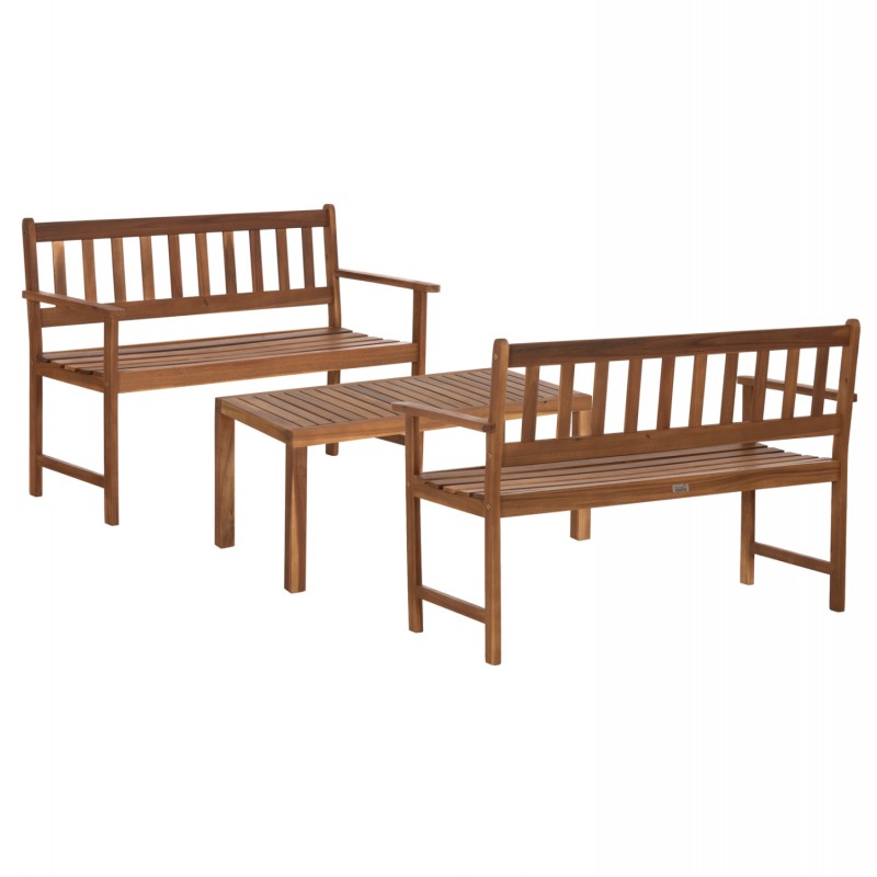 LOUNGE ΣΕΤ ΕΞ.ΧΩΡΟΥ 3ΤΜΧ FORNEL HM10988 ΞΥΛΟ ΑΚΑΚΙΑΣ ΣΕ ΦΥΣΙΚΟ