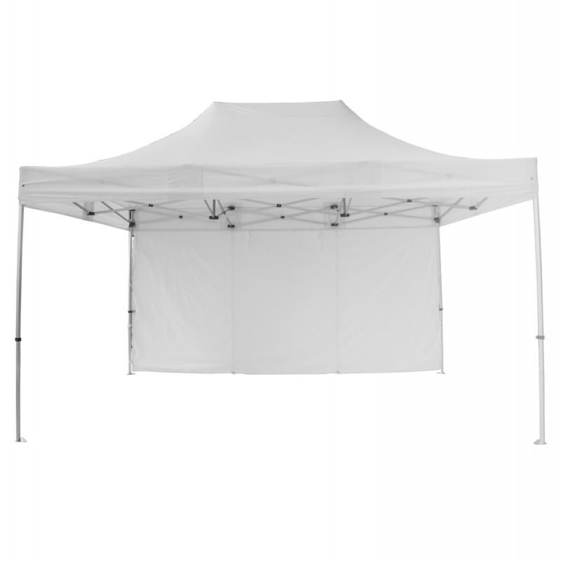 GAZEBO ΜΕ ΠΛΑΙΝΟ ΠΑΝΙ ΣΚΙΑΣΗΣ CRESSEN HM21098 ΠΤΥΣΣΟΜΕΝΟ ΑΛΟΥΜΙΝΙΟΥ 3x4,5x3,4Yμ