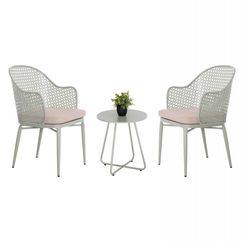 ΣΕΤ LOUNGE 3TMX ΕΞ.ΧΩΡΟΥ OREGO HM21107.06 ΑΛΟΥΜΙΝΙΟ & ΜΕΤΑΛΛΟ ΣΕ ΦΥΣΤΙΚΙ