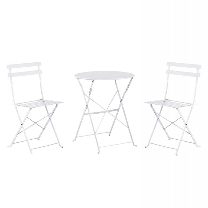 ΣΕΤ ΖΑΠΠΕΙΟΥ 3TMX SOPHIE HM21118.01 ΜΕΤΑΛΛΙΚΟ ΣΕ ΛΕΥΚΟ ΧΡΩΜΑ