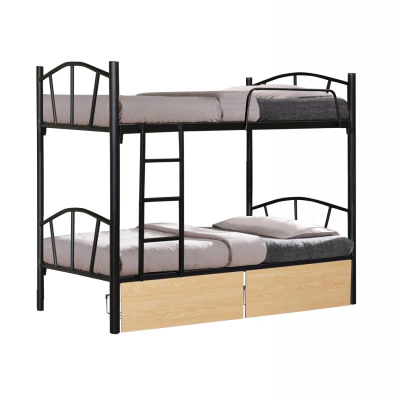 ΚΟΥΚΕΤΑ FLOOR HM21122.01 ΜΕΤΑΛΛΙΚΗ ΜΑΥΡΗ--ΕΠΙΔΑΠΕΔΙΑ ΣΥΡΤΑΡΙΑ SONAMA 200x91,5x177,5Yεκ