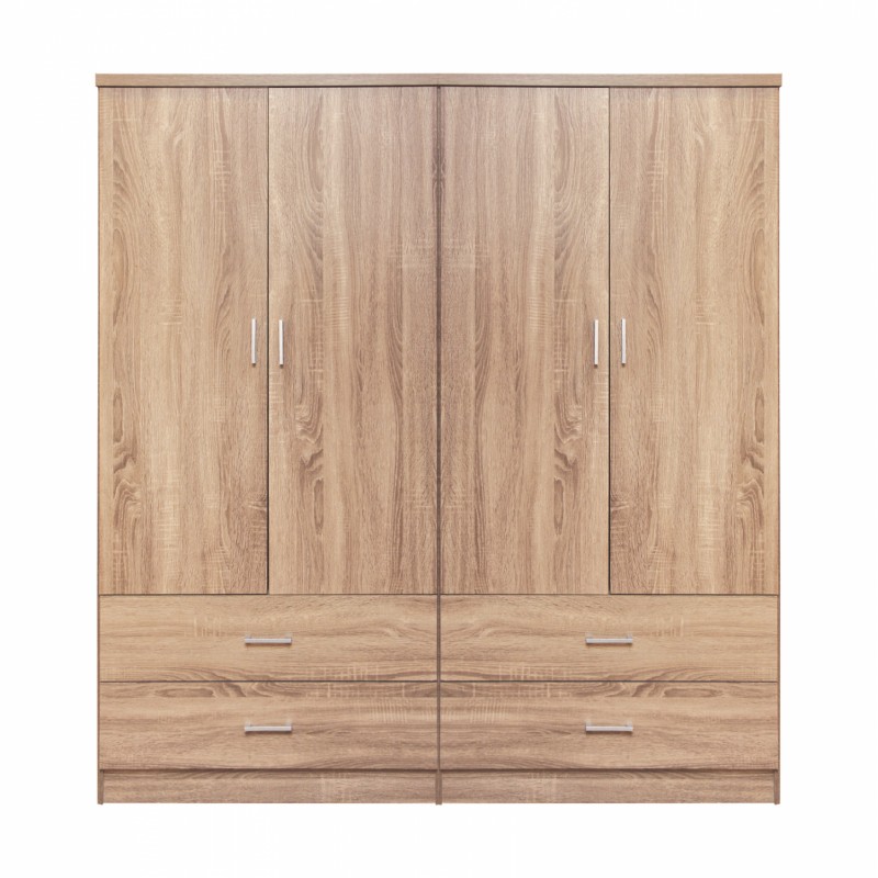 ΣΕΤ 2 ΤΜΧ ΝΤΟΥΛΑΠΑ 4ΦΥΛΛΗ ΜΕ 4 ΣΥΡΤΑΡΙΑ SONAMA 160X42X181 HM11349.02