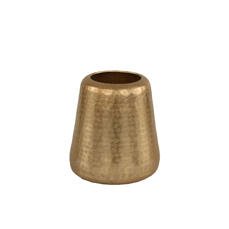 OSCAR ΒΑΖΟ 18x18x18cm ΑΛΟΥΜΙΝΙΟ ΣΑΜΠΑΝΙ