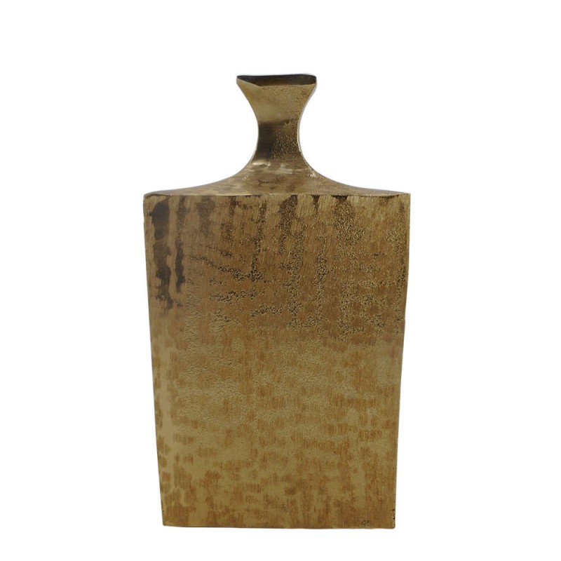FLASCHE ΒΑΖΟ 19x10x36cm ΑΛΟΥΜΙΝΙΟ ΧΡΥΣΟ