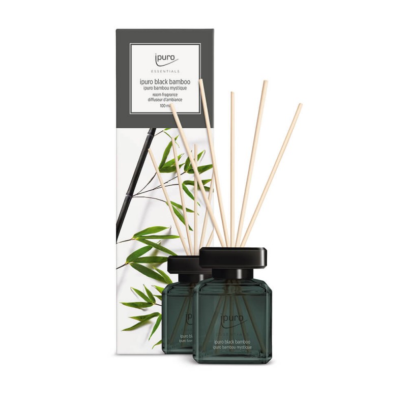 IPURO ESSENTIALS BLACK BAMBOO ΑΡΩΜΑΤΙΚΟ ΧΩΡΟΥ 100ml 6x7x23 ΓΥΑΛΙ