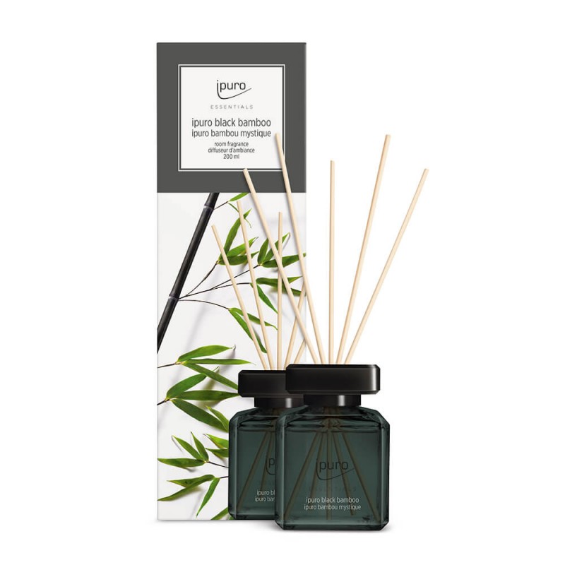 IPURO ESSENTIALS BLACK BAMBOO ΑΡΩΜΑΤΙΚΟ ΧΩΡΟΥ 200ml 7x9x27 ΓΥΑΛΙ