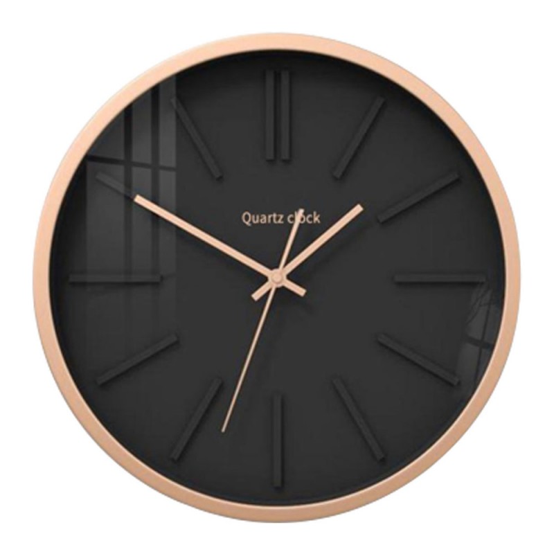 ZOOM ΡΟΛΟΪ ΤΟΙΧΟΥ 40x40x6cm ΜΕΤΑΛΛΟ ΜΑΥΡΟ ΧΡΥΣΟ MDF