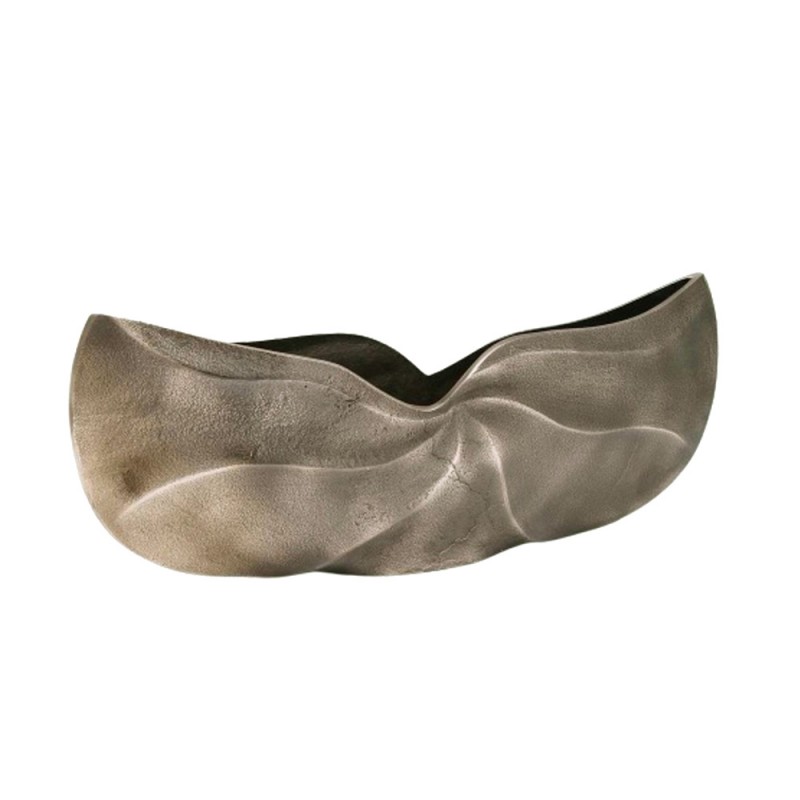 IWA 2 ΒΑΖΟ 39x9x19cm ΑΛΟΥΜΙΝΙΟ ΧΡΥΣΟ ΑΝΤΙΚΕ